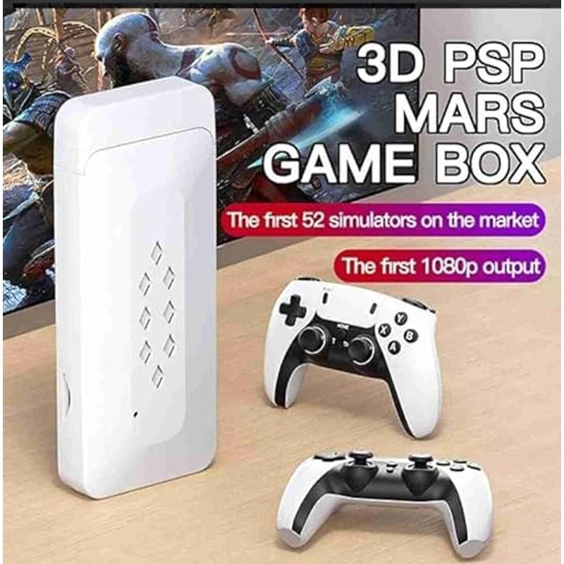 M22 Game Stick,64 GB 30,000 Plus games and 52 Plus Emulator games, Video Game Console Retro Classic Games 2.4G Double Wireless Controller for PSP/PS1/Neogo/GBA/SNES