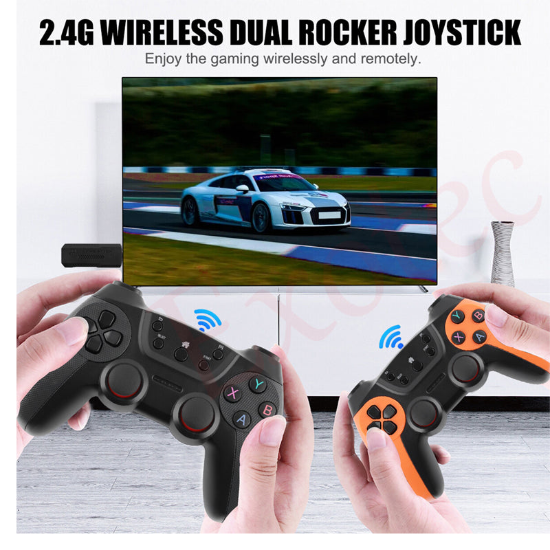 X2 PRO 64G 41000+ Games 4K Game Stick HD 3D Retro Video Game Console Wireless